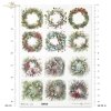 zimowe wianki*winter garlands*Wintergirlanden*guirnaldas de invierno